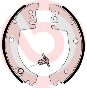 Brake Shoe Set ESSENTIAL LINE S 85 512