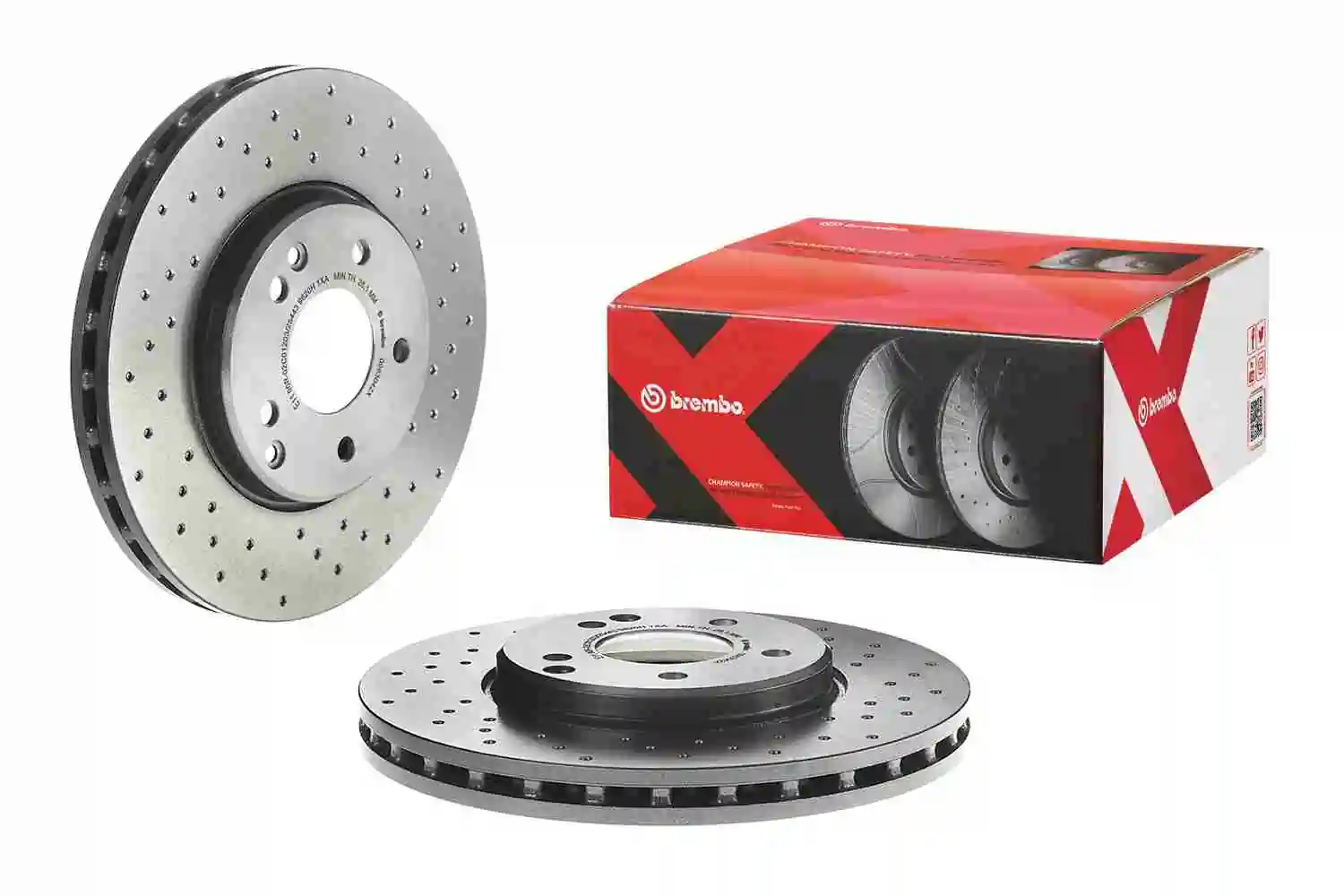 Brake Disc XTRA LINE - Xtra 09.8304.2X