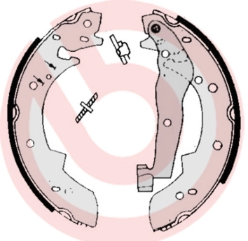 Brake Shoe Set ESSENTIAL LINE S 68 505