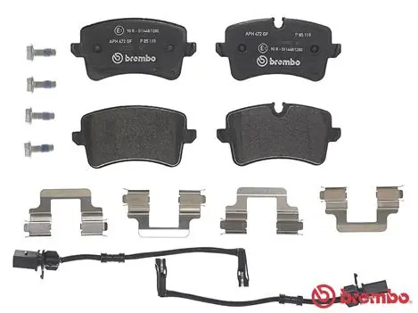 Brake Pad Set, disc brake PRIME LINE P 85 119