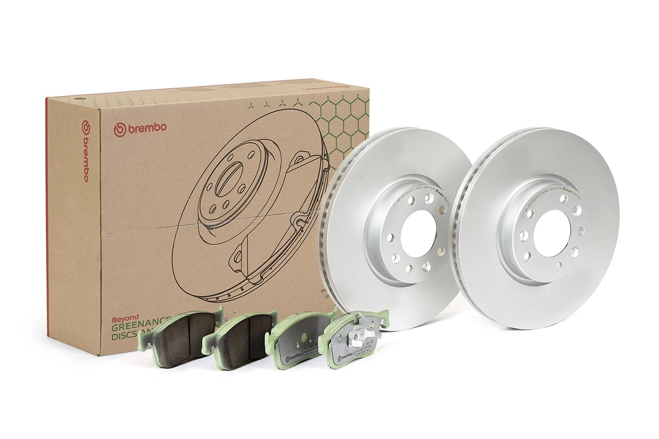 Brake Kit, disc brake BEYOND LINE - Greenance KT 10 049