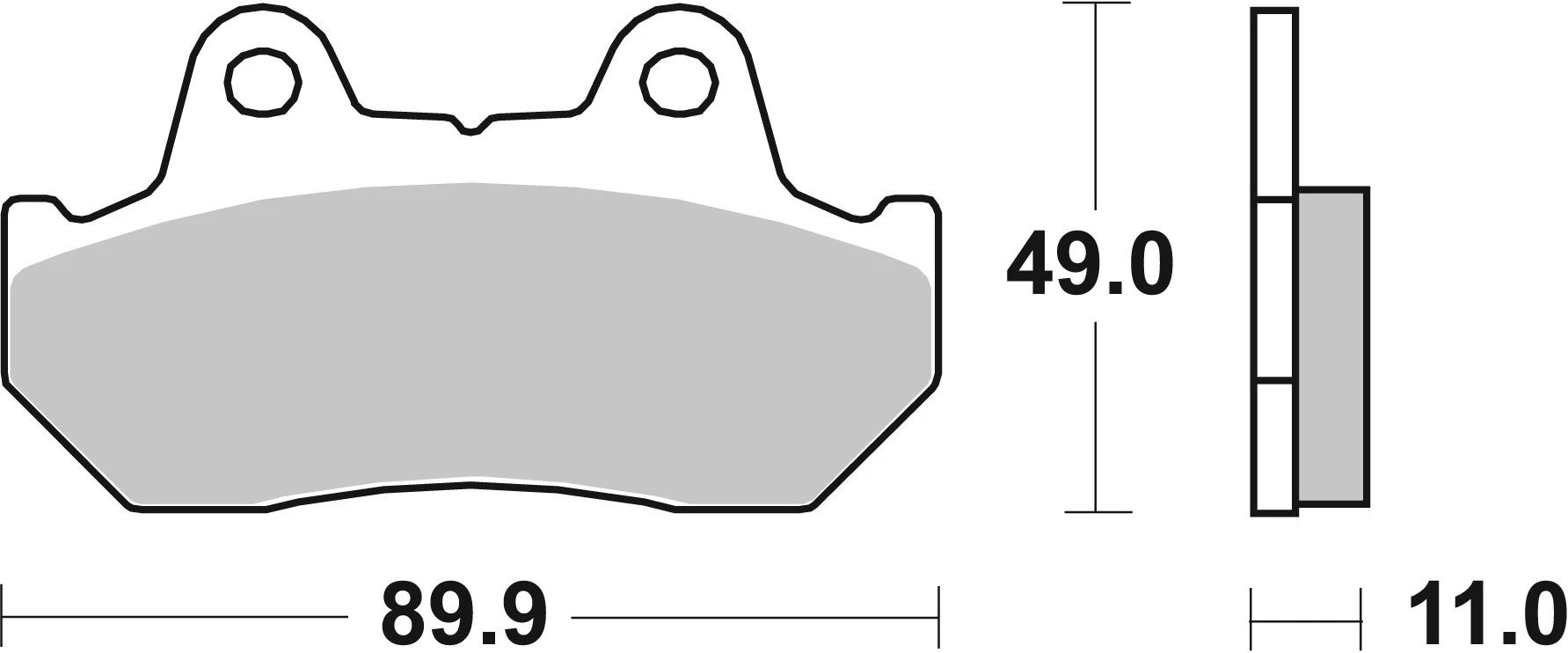 BREMBO 07HO1010 Genuine