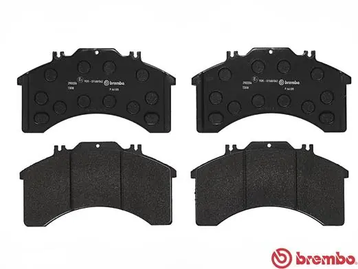 BREMBO P A6 015 Brake Pad Set, disc brake