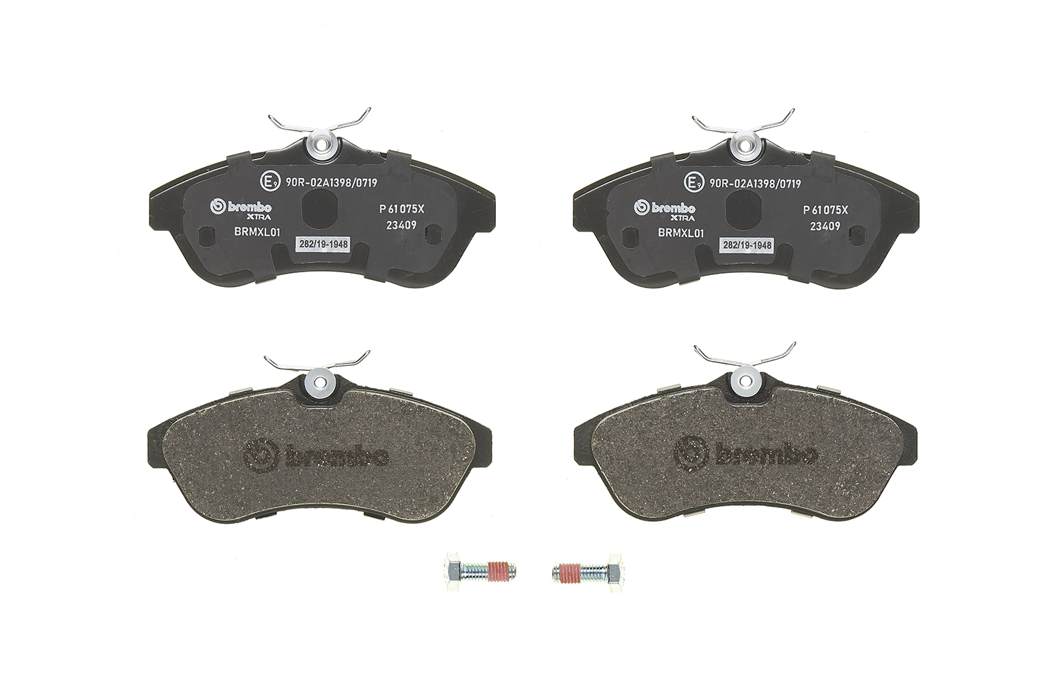 Brake Pad Set, disc brake XTRA LINE P 61 075X