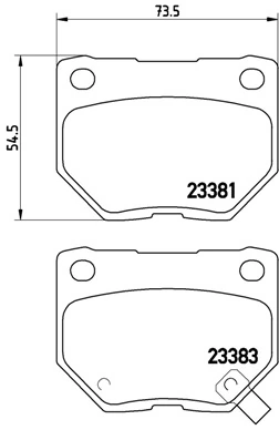 Brake Pad Set, disc brake PRIME LINE P 78 016