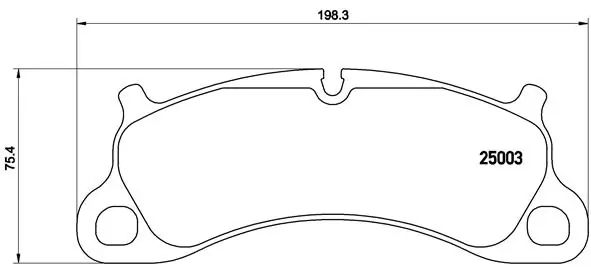Brake Pad Set, disc brake PRIME LINE P 65 025