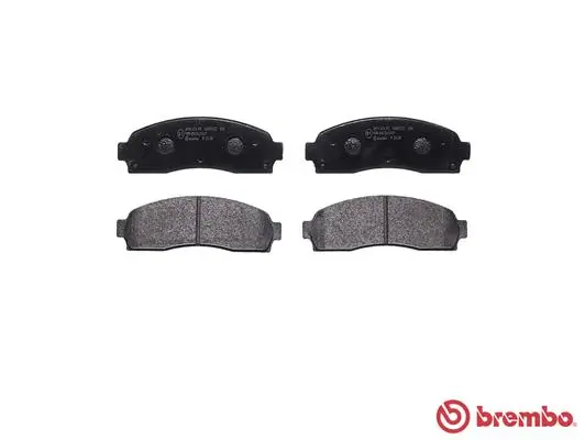 BREMBO P 24 081 Brake Pad Set, disc brake