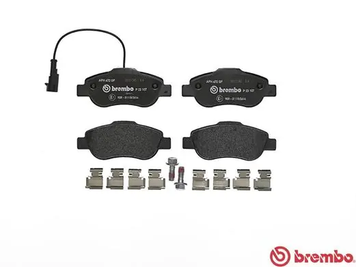 Brake Pad Set, disc brake PRIME LINE P 23 107