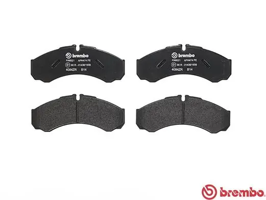 Brake Pad Set, disc brake PRIME LINE P A6 021