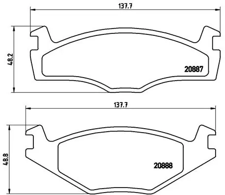 Brake Pad Set, disc brake PRIME LINE P 85 005