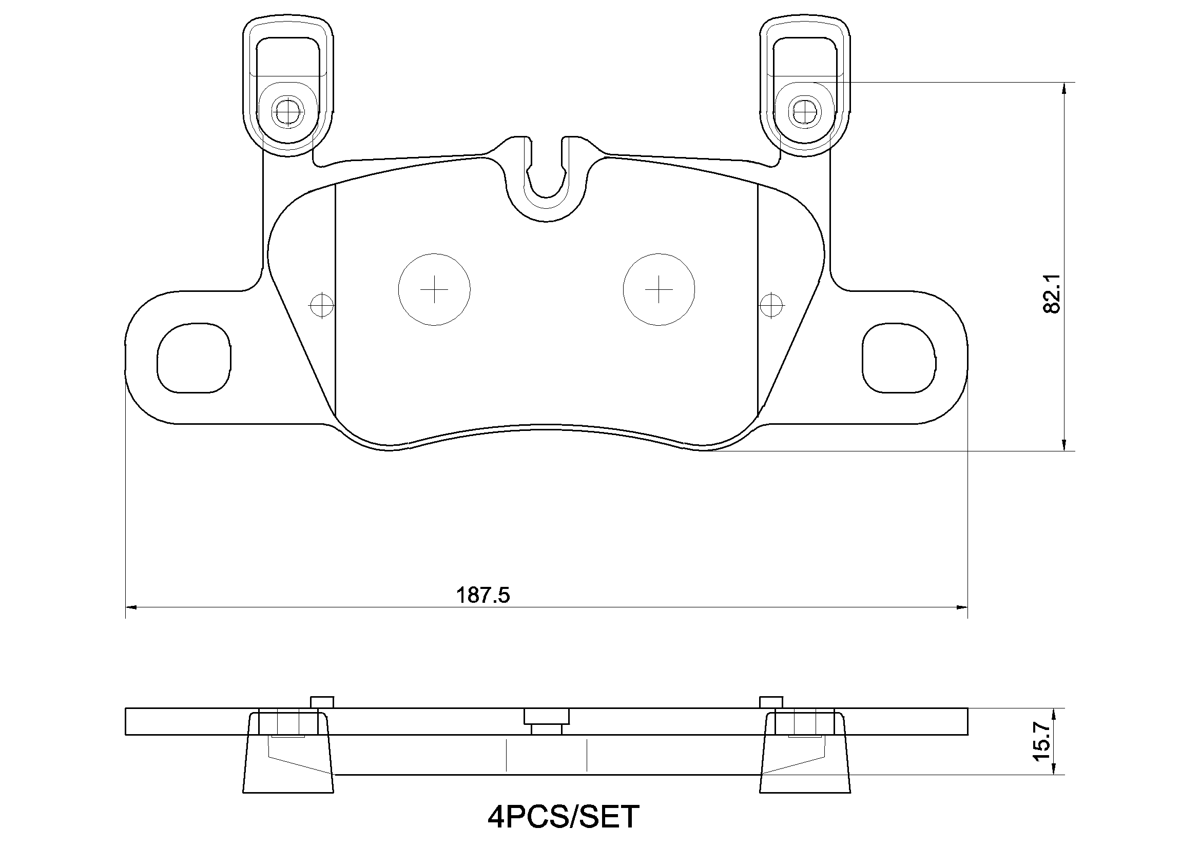 Brake Pad Set, disc brake PRIME LINE P 65 056