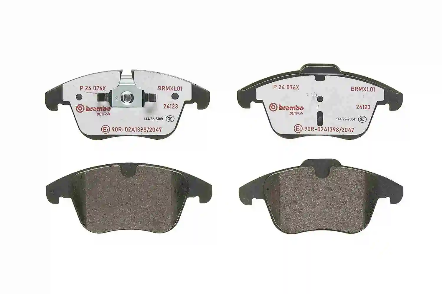Brake Pad Set, disc brake XTRA LINE P 24 076X