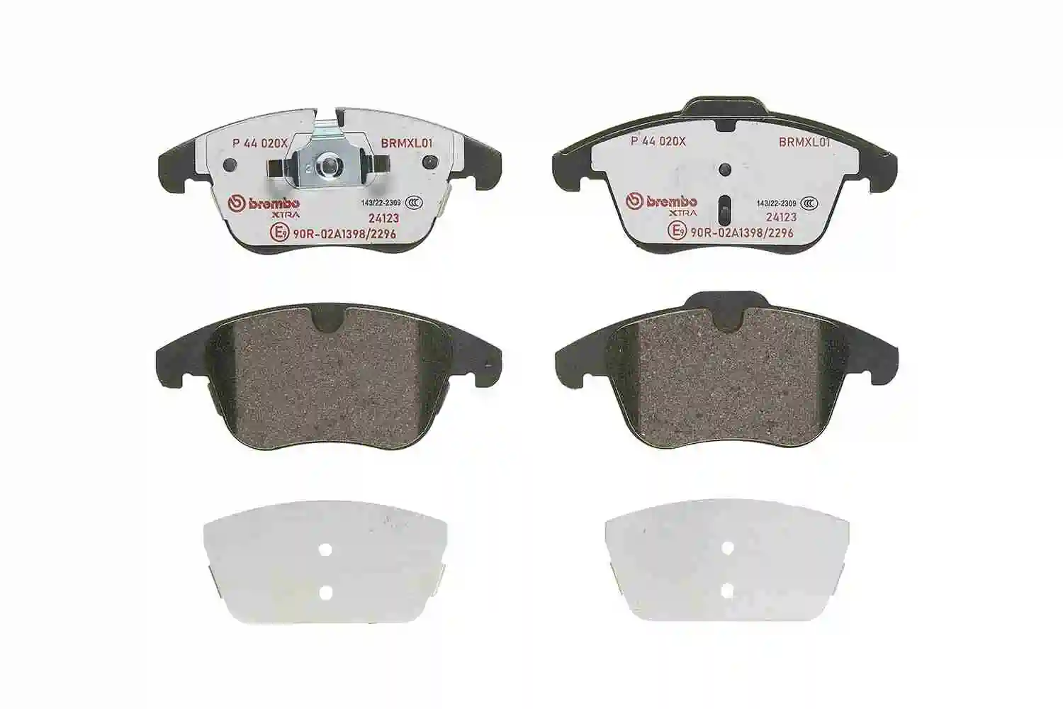 Brake Pad Set, disc brake XTRA LINE P 44 020X