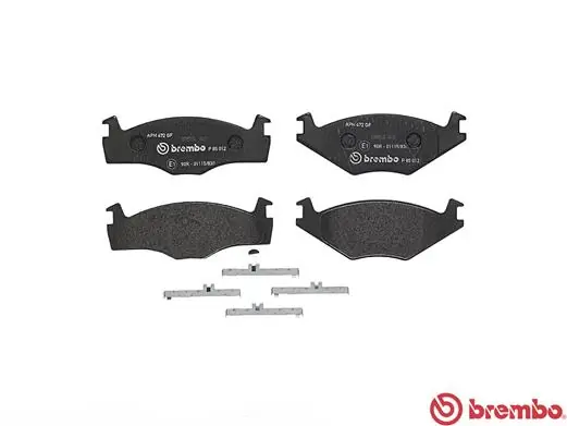 Brake Pad Set, disc brake PRIME LINE P 85 012