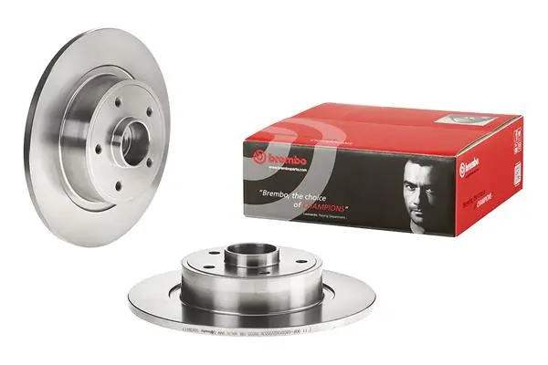 Brake Disc PRIME LINE - With Bearing Kit 08.B394.17