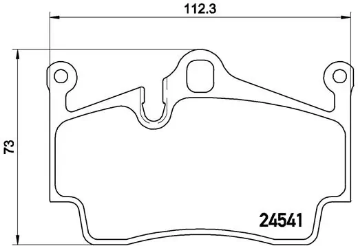 Brake Pad Set, disc brake PRIME LINE P 65 028
