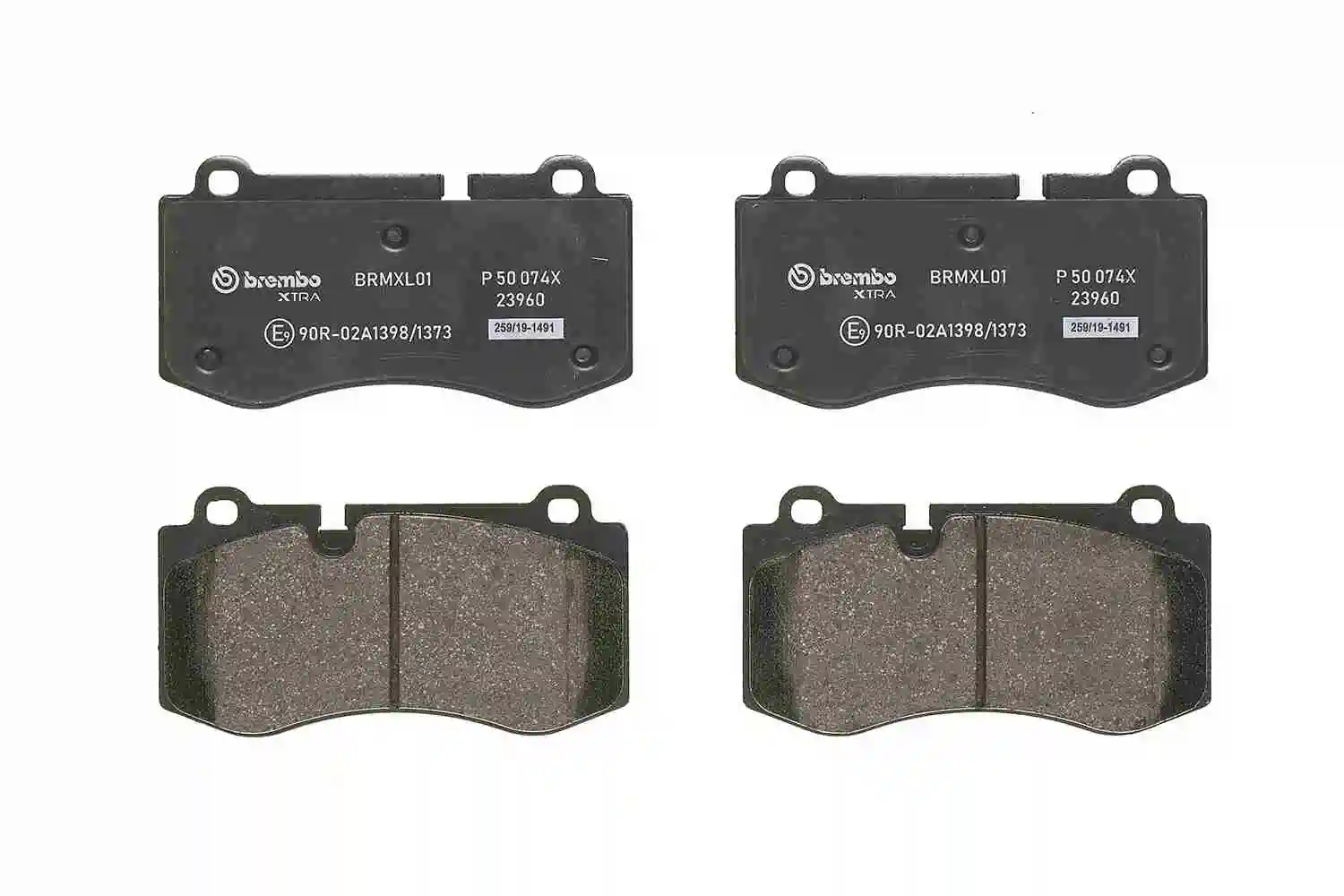 Brake Pad Set, disc brake XTRA LINE P 50 074X