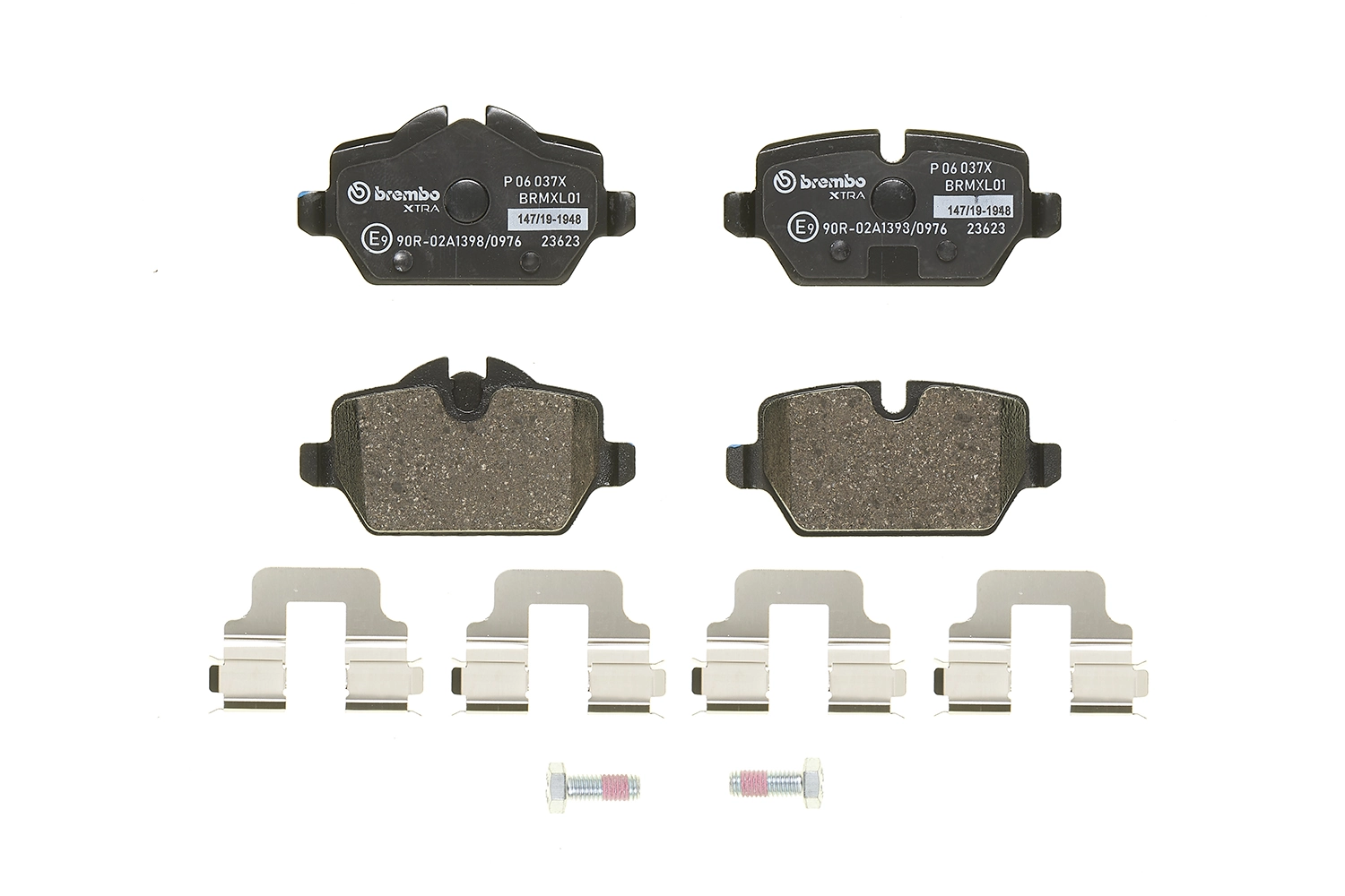 Brake Pad Set, disc brake XTRA LINE P 06 037X