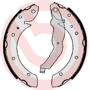 Brake Shoe Set ESSENTIAL LINE S 06 506