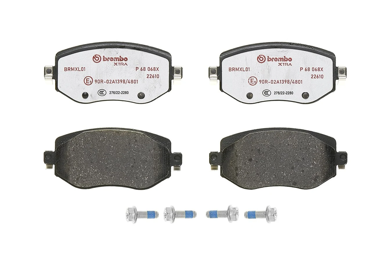 Brake Pad Set, disc brake XTRA LINE P 68 068X