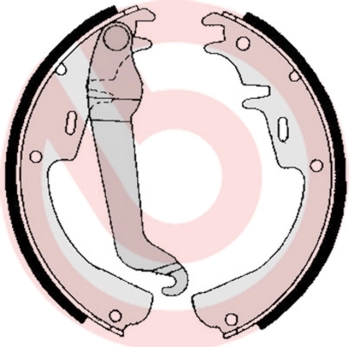 Brake Shoe Set ESSENTIAL LINE S 59 504