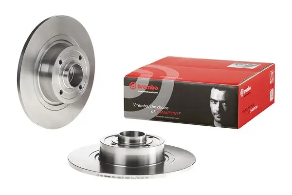 Brake Disc PRIME LINE - With Bearing Kit 08.A135.17