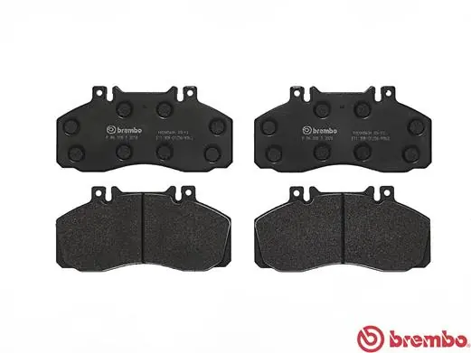 BREMBO P A6 008 Brake Pad Set, disc brake