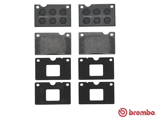 BREMBO P 86 003 Brake Pad Set, disc brake