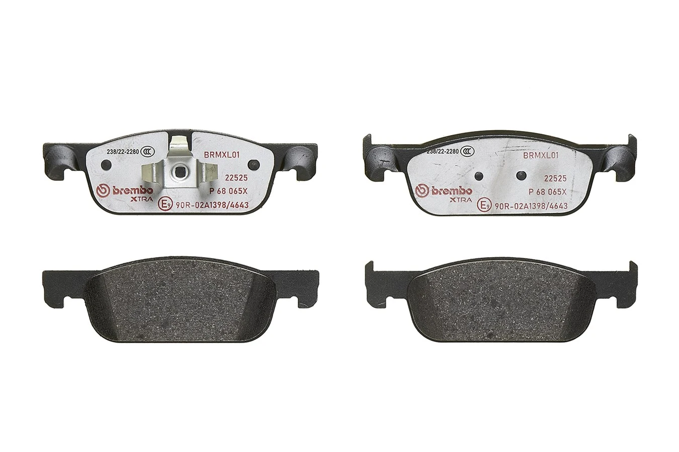 Brake Pad Set, disc brake XTRA LINE P 68 065X