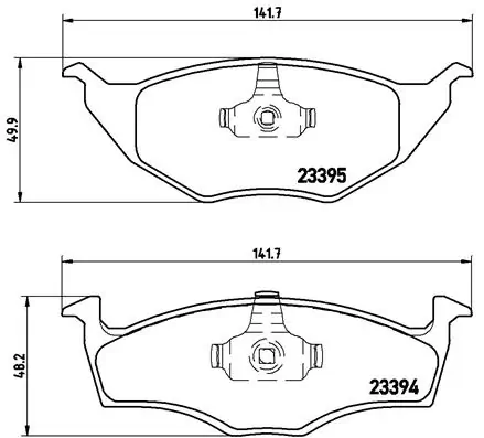 Brake Pad Set, disc brake PRIME LINE P 85 055