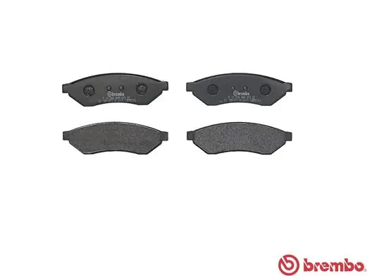 BREMBO P 10 008 Brake Pad Set, disc brake