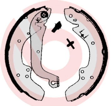 Brake Shoe Set ESSENTIAL LINE S 23 504