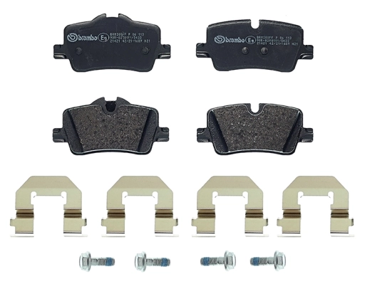 Brake Pad Set, disc brake PRIME LINE P 06 113