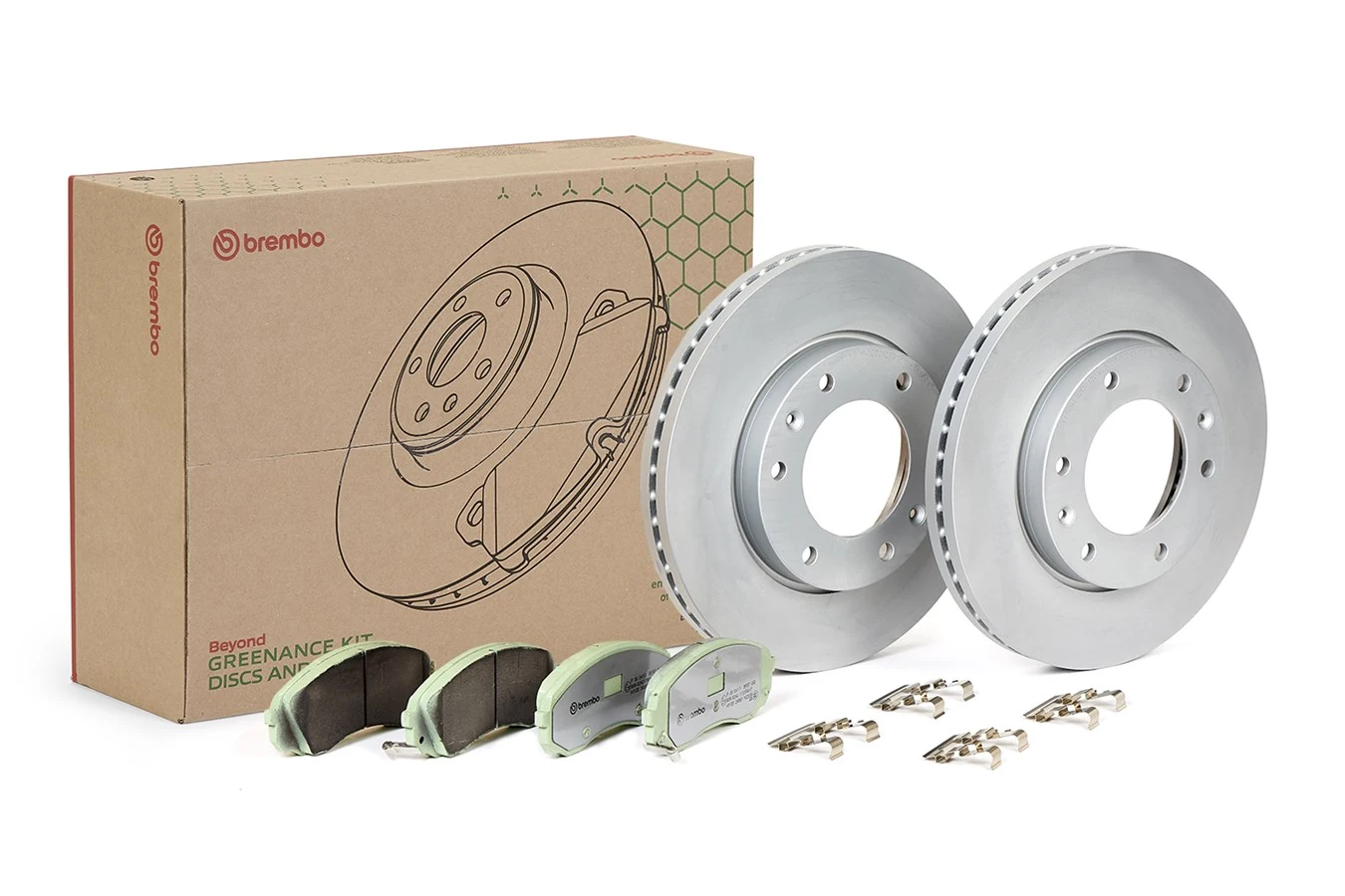 Brake Kit, disc brake BEYOND LINE - Greenance KT 10 019