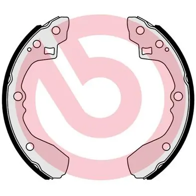 BREMBO Brake Shoe Set S 30 539