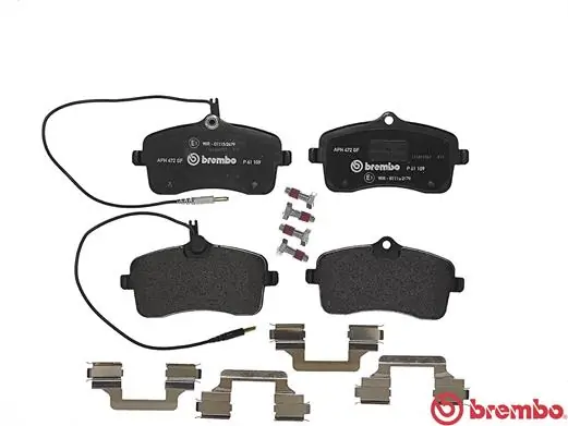 Brake Pad Set, disc brake PRIME LINE P 61 109