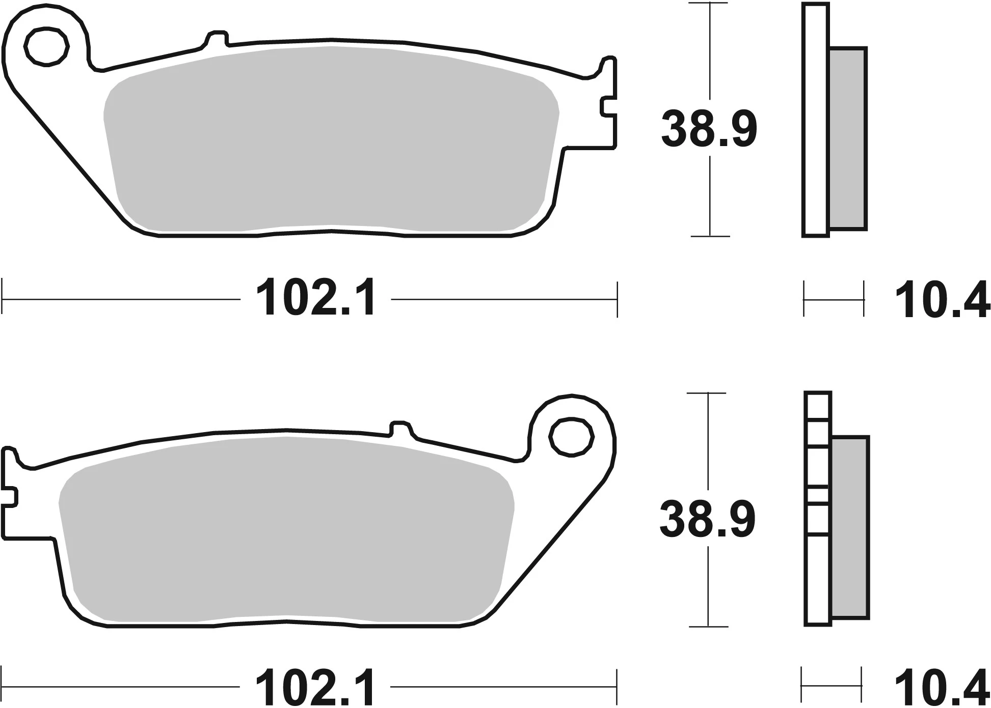 BREMBO 07HO3405 D'origine