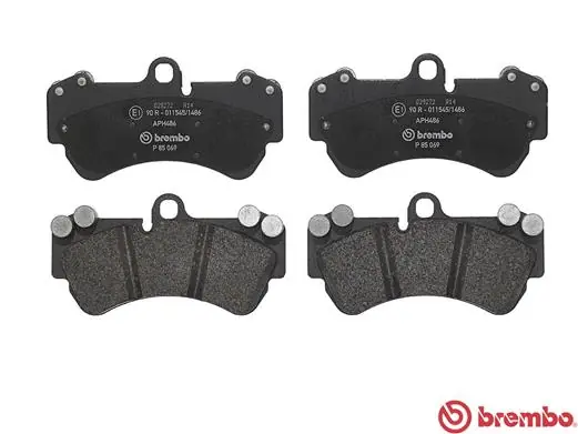 Brake Pad Set, disc brake PRIME LINE P 85 069