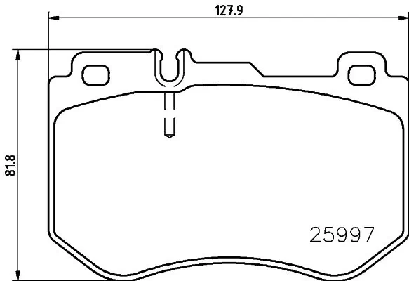 Brake Pad Set, disc brake PRIME LINE P 50 123