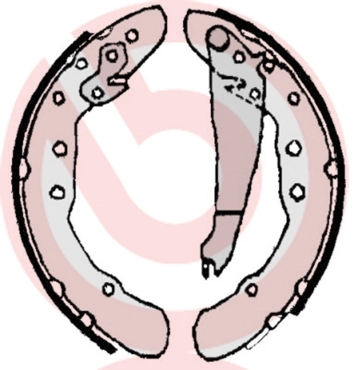 Brake Shoe Set ESSENTIAL LINE S 85 514