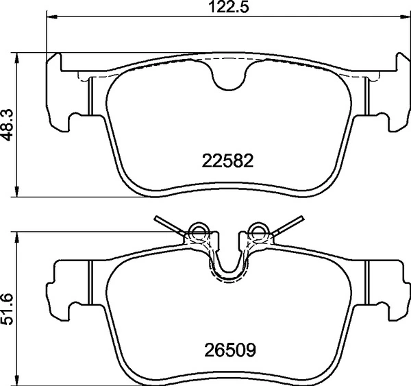 Brake Pad Set, disc brake PRIME LINE P 86 035