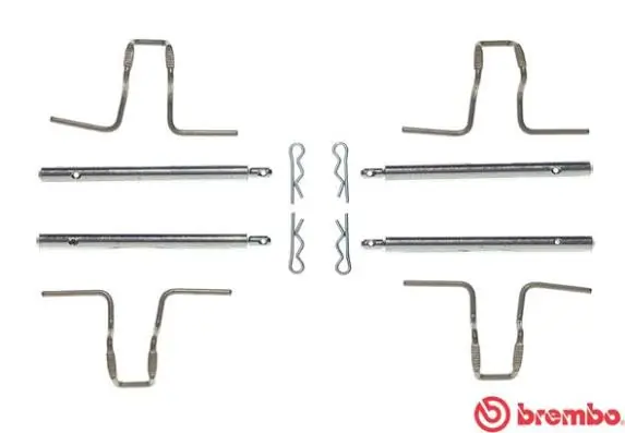 Accessory Kit, disc brake pad PRIME LINE A 02 278