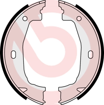 Brake Shoe Set, parking brake ESSENTIAL LINE S 06 510