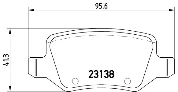 Brake Pad Set, disc brake PRIME LINE P 50 090