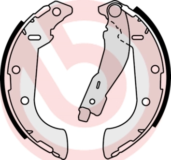 Brake Shoe Set ESSENTIAL LINE S 61 521