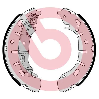 Brake Shoe Set ESSENTIAL LINE S 59 531