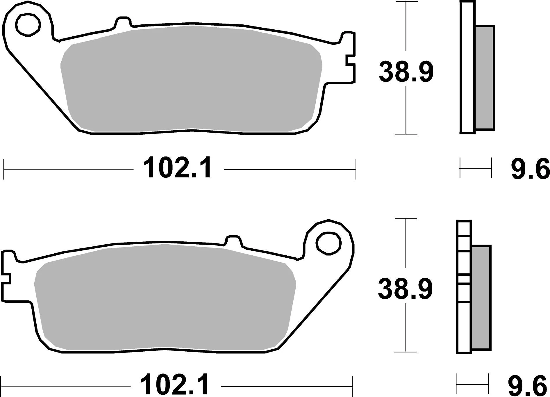 BREMBO 07HO4108 D'origine