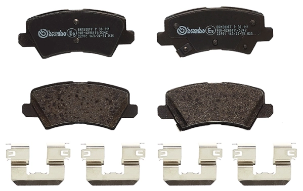 Brake Pad Set, disc brake PRIME LINE P 30 111