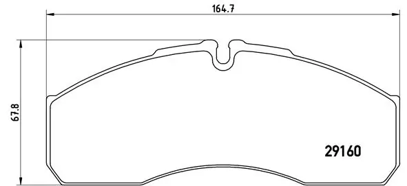 Brake Pad Set, disc brake PRIME LINE P A6 022