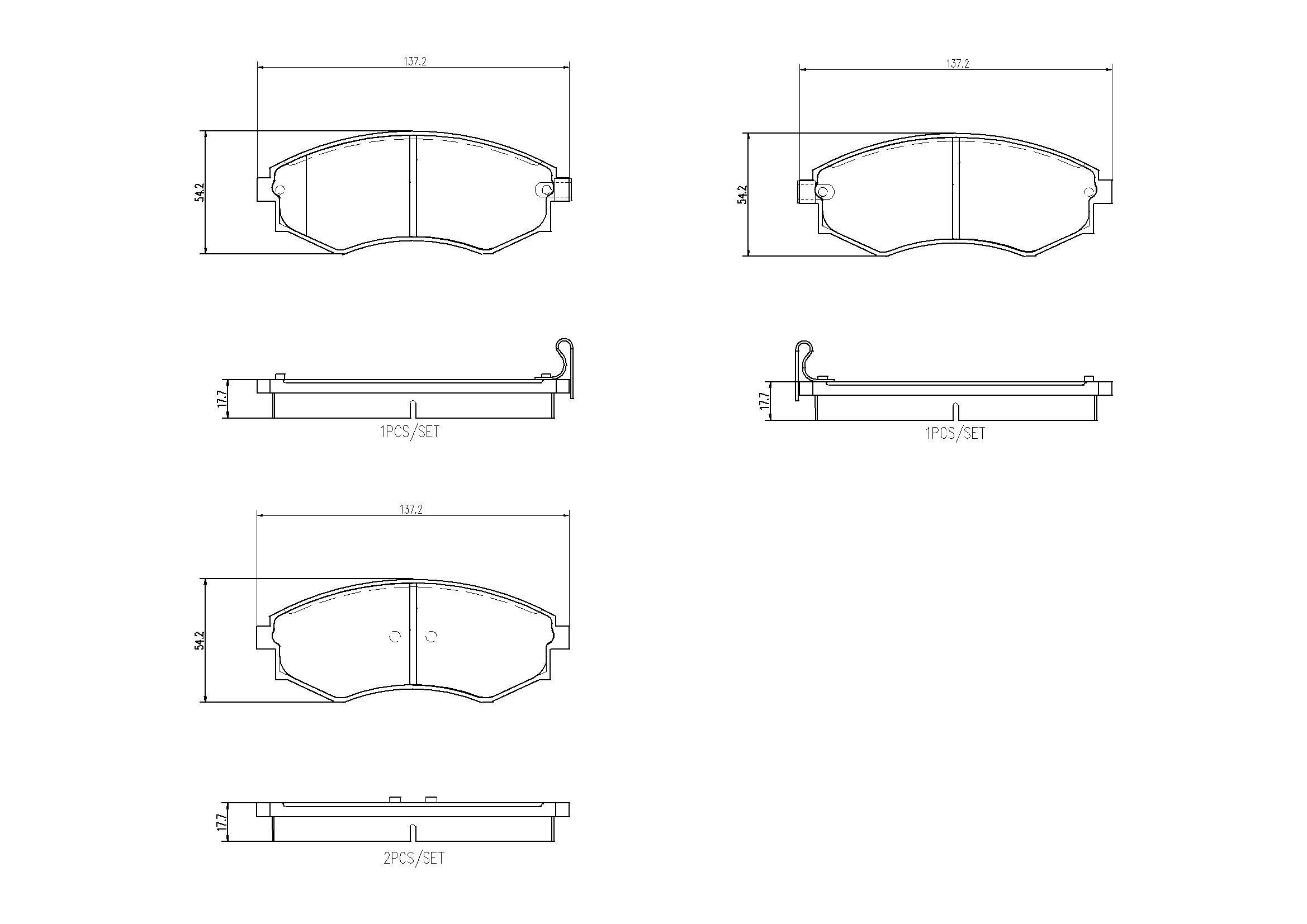 Brake Pad Set, disc brake PRIME LINE P 30 097